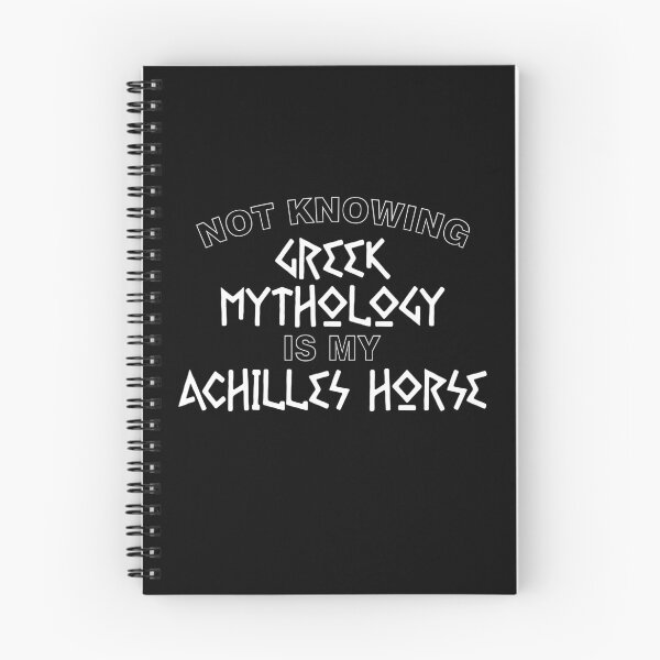 Item preview, Not knowing Greek mythology is my Achilles horse designed and sold by Sticker Up.