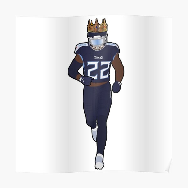 Tennessee Titans Derrick Henry #22 Winter Poster For Fans poster canvas