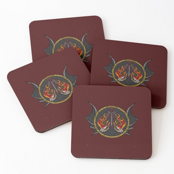 Item preview, Canid's cursed crest designed and sold by kyrnn.
