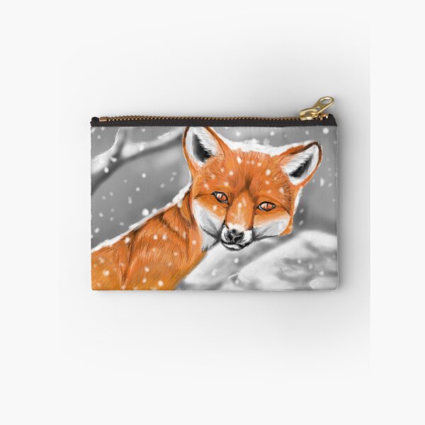 Item preview, Snowy fox designed and sold by iceWolfArts.