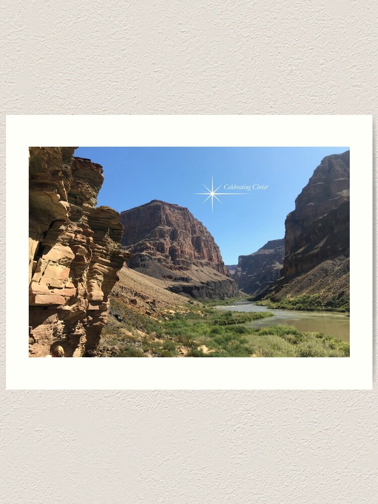 Alternate view of Grand Canyon Colorado River Scene - From ccnow.info Art Print