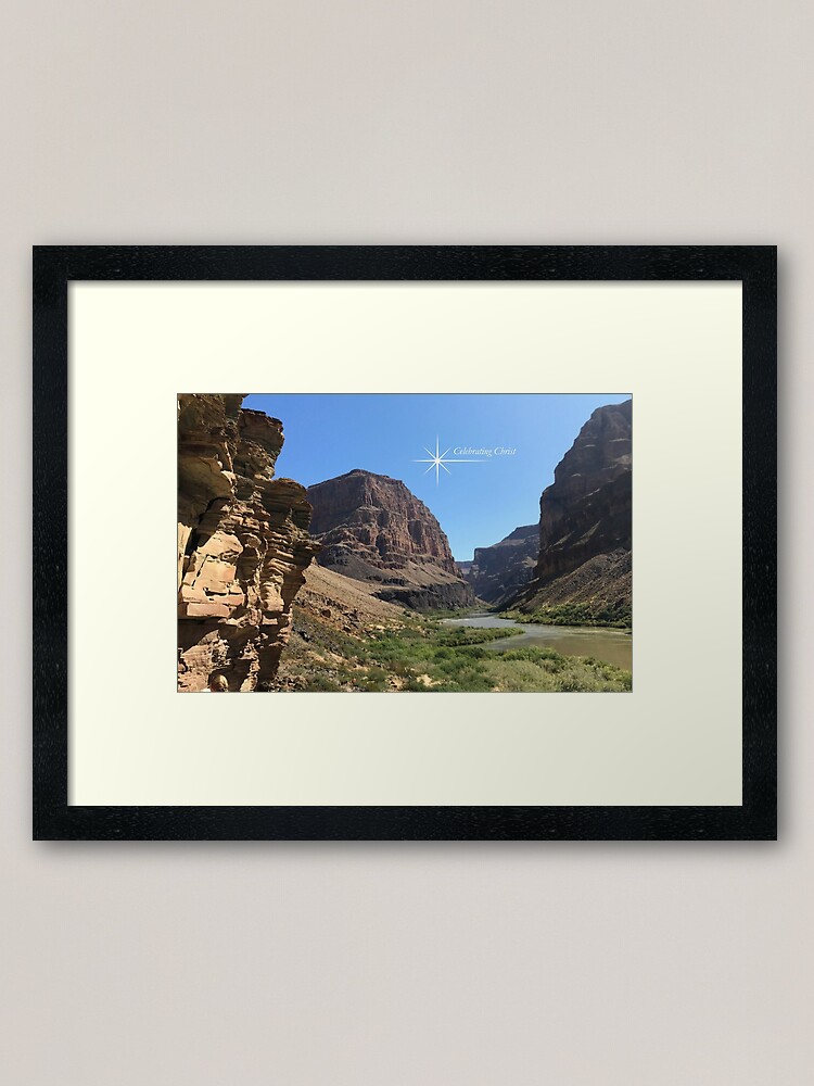 Thumbnail 2 of 7, Framed Art Print, Grand Canyon Colorado River Scene - From ccnow.info designed and sold by sdawsoncc.