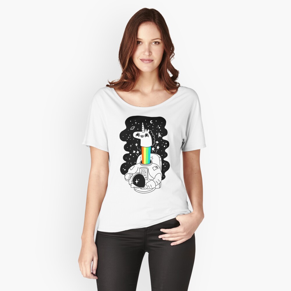 ¡Nos vemos en el espacio! Camiseta ancha