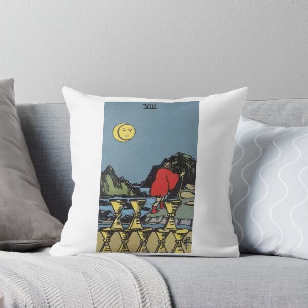 Item preview, Rider-Waite Tarot, Eight of Cups designed and sold by kushynight.