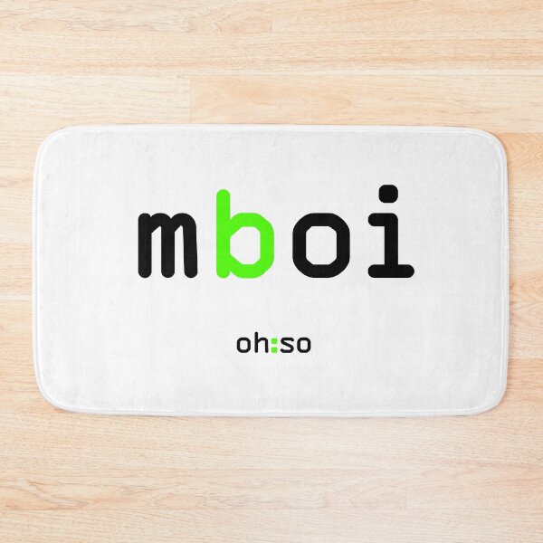 Item preview, MBOI Make a statement or go ironic with silly text-speak. designed and sold by oh-so.