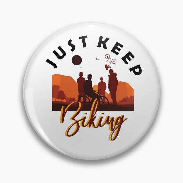 Item preview, just keep biking designed and sold by PRINTED ..