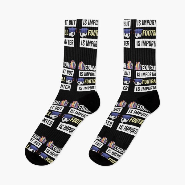Item preview,  Education is important but football is importanter  designed and sold by Designhub14.