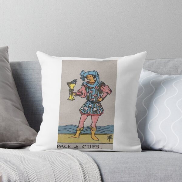 Item preview, Rider-Waite Tarot, Page of Cups designed and sold by kushynight.