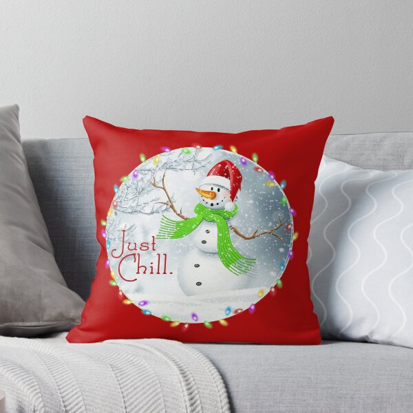 Item preview, Just Chill. (Red Background) designed and sold by PawsitiveMum.