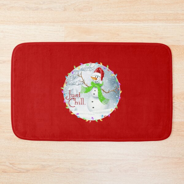 Item preview, Just Chill. (Red Background) designed and sold by PawsitiveMum.