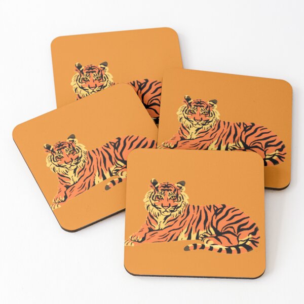 Item preview, Sitting Tiger designed and sold by chaze-cha.
