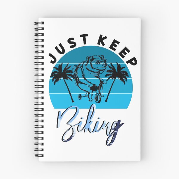 Item preview, just keep biking designed and sold by PRINTED ..