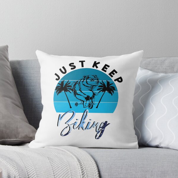 Item preview, just keep biking designed and sold by PRINTED ..