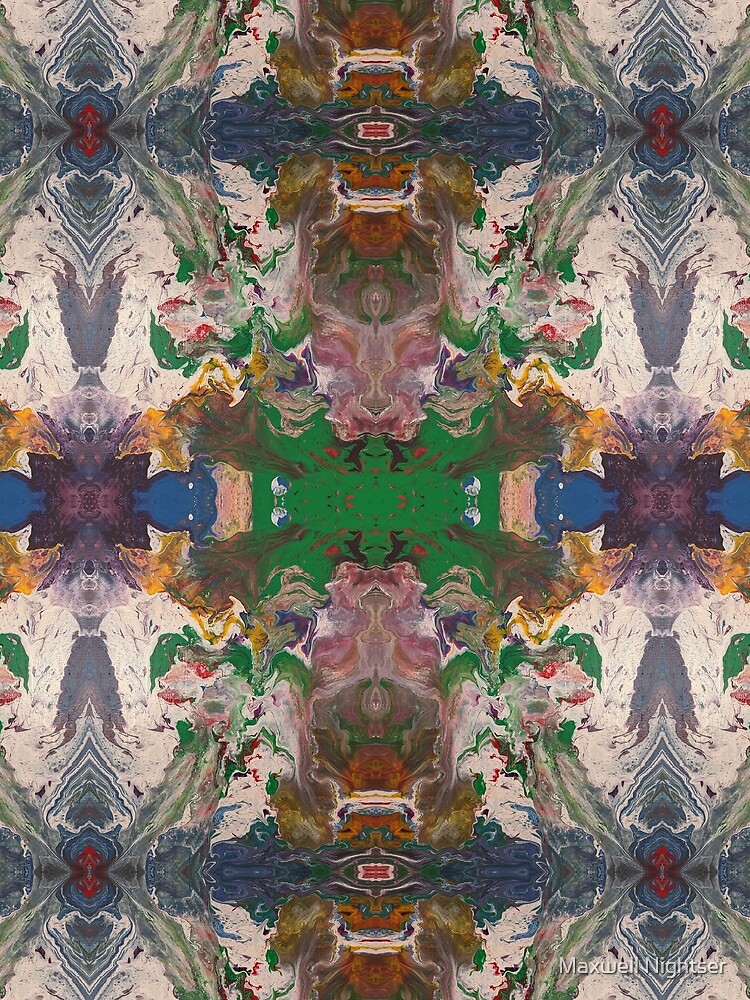 Thumbnail 3 of 3, Scarf, Abstract Pattern 11 designed and sold by MaxwellAbstract.