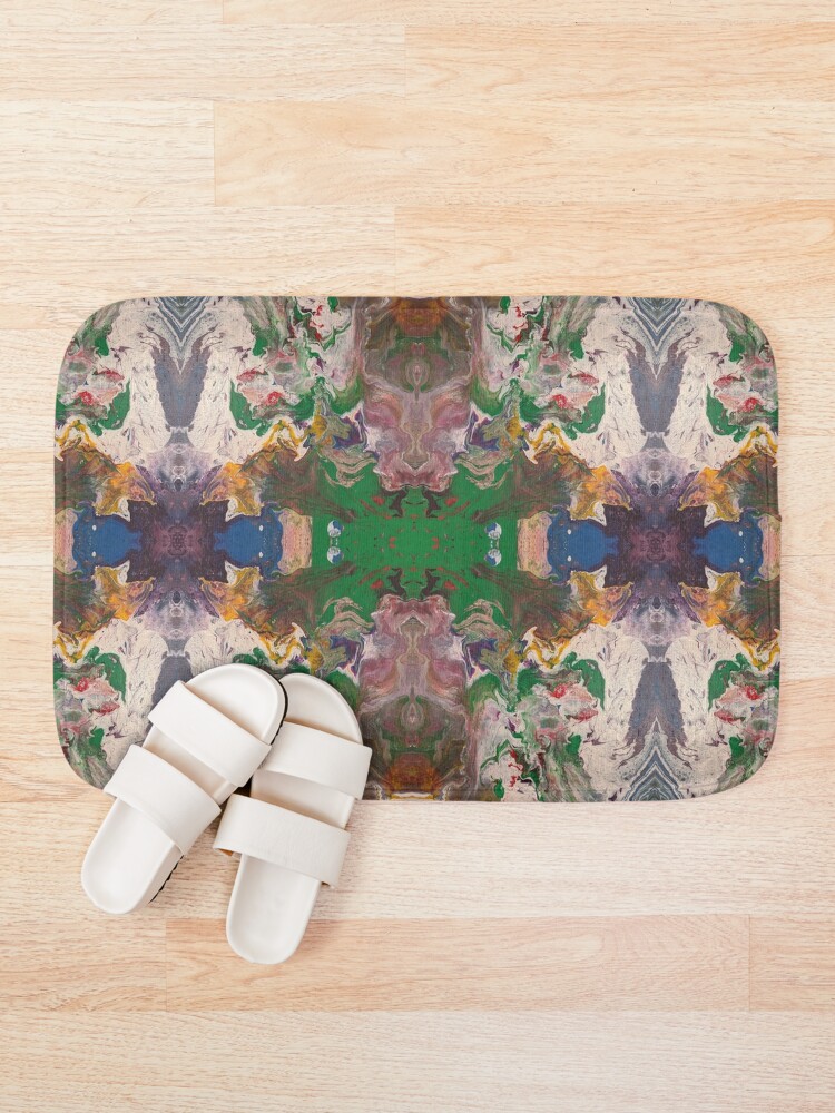 Thumbnail 1 of 6, Bath Mat, Abstract Pattern 11 designed and sold by MaxwellAbstract.