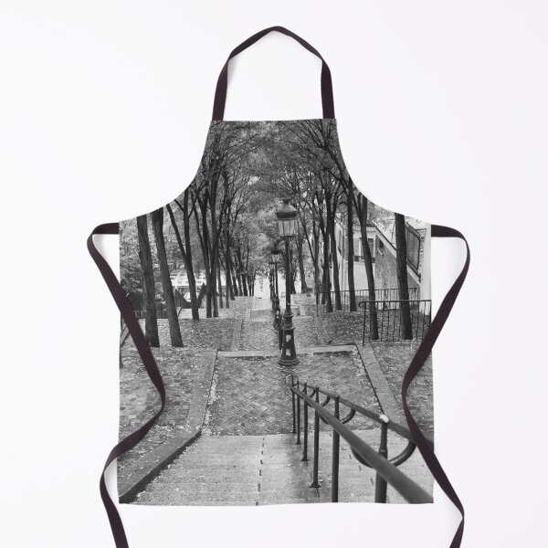 Item preview, Escalier - Montmartre - Paris Black and White designed and sold by Yannik Hay.