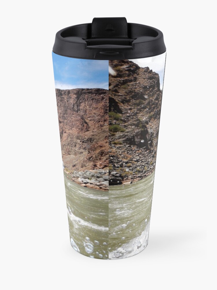Alternate view of Colorado River Rafting Splash - From ccnow.info Travel Coffee Mug