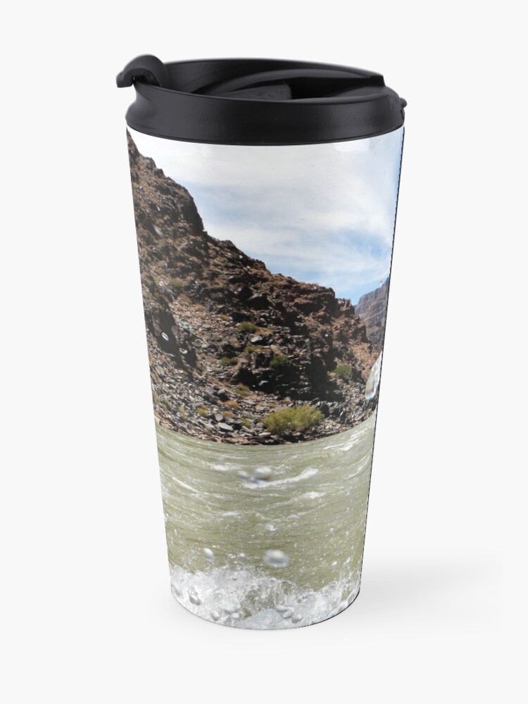 Alternate view of Colorado River Rafting Splash - From ccnow.info Travel Coffee Mug