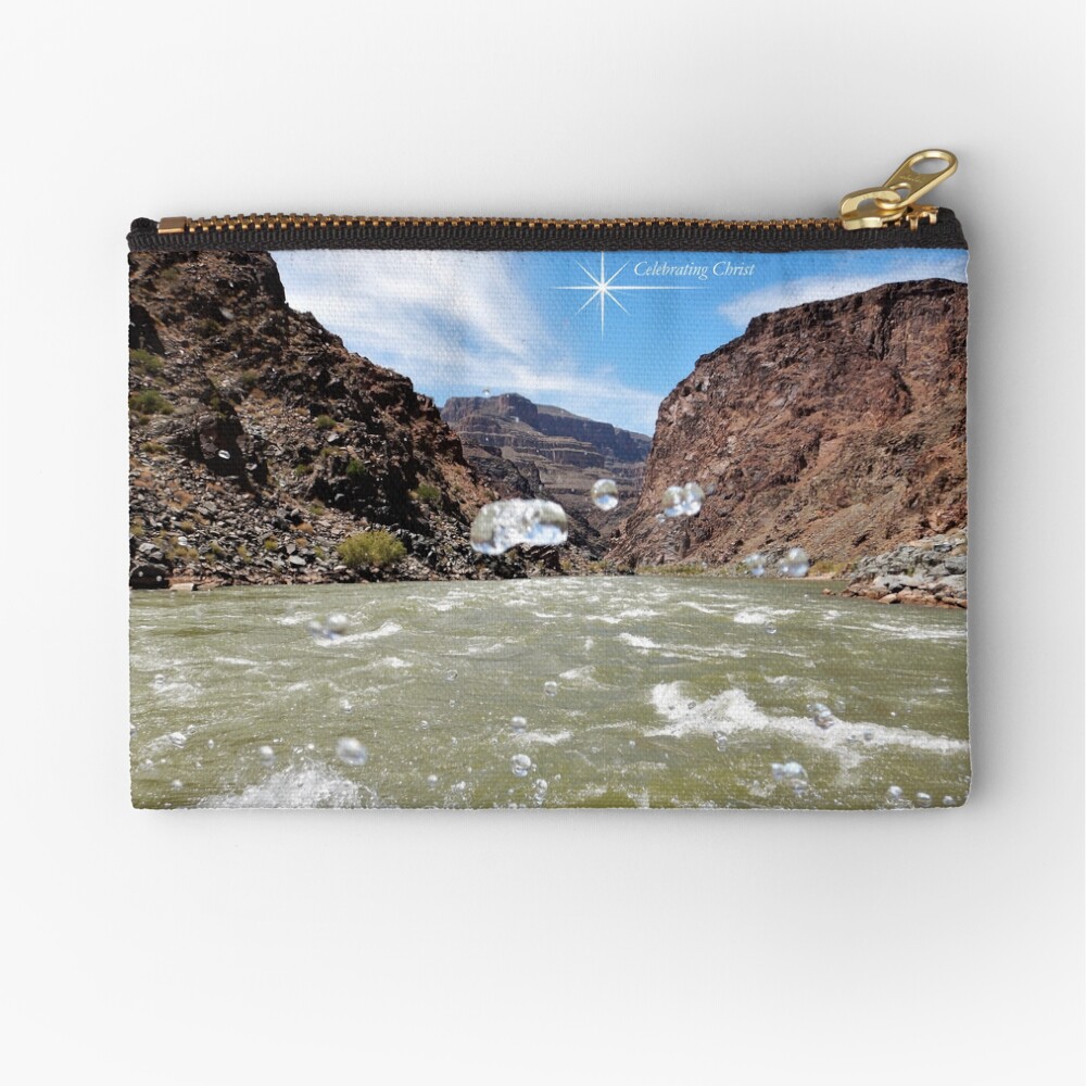 Colorado River Rafting Splash - From ccnow.info Zipper Pouch