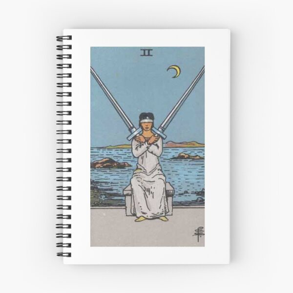 Item preview, Rider-Waite Tarot, Two of Swords designed and sold by kushynight.