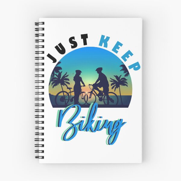 Item preview, just keep biking designed and sold by PRINTED ..