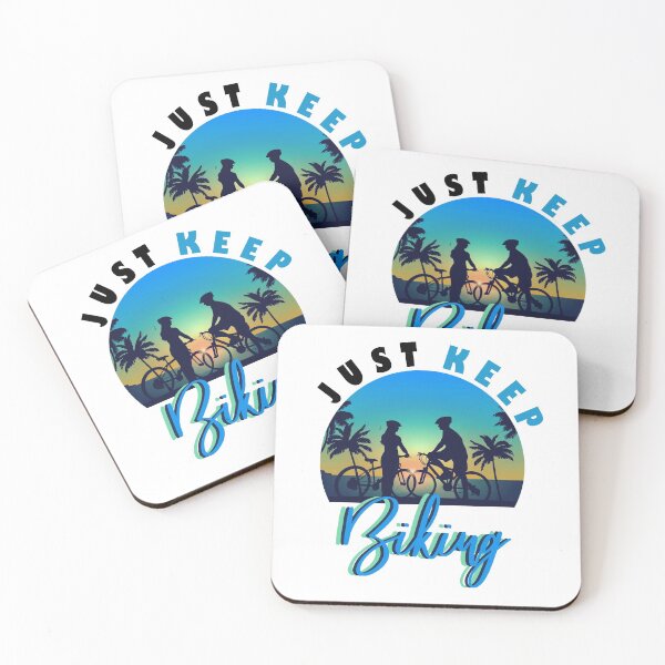 Item preview, just keep biking designed and sold by PRINTED ..