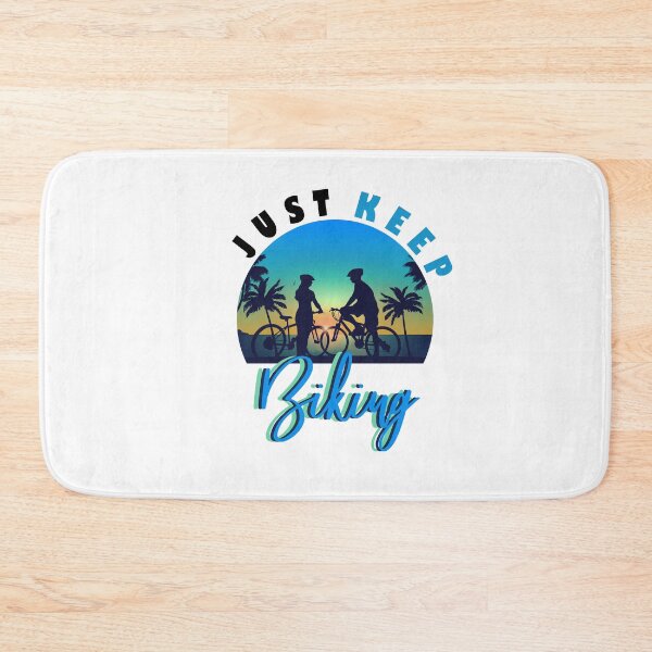 Item preview, just keep biking designed and sold by PRINTED ..