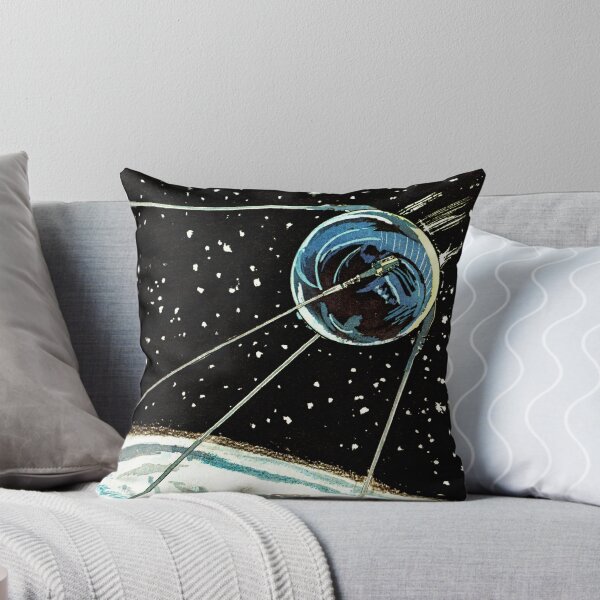 Item preview, Sputnik Satellite - Vintage Retro Illustration designed and sold by elevens.
