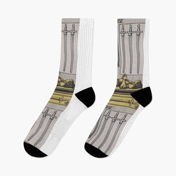 Artikelvorschau, Reiter-Waite-Tarot, vier Schwerter entworfen und verkauft von kushynight.