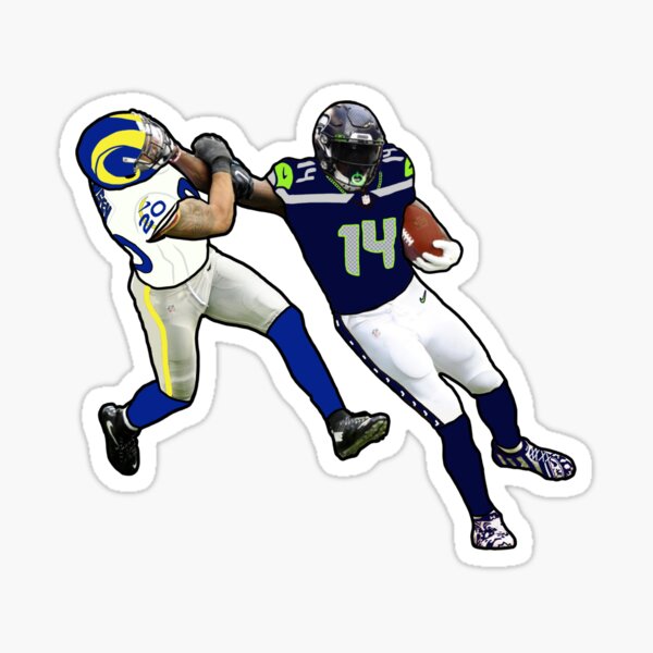 DK METCALF - WR - SEATTLE SEAHAWKS - Dk Metcalf - Sticker