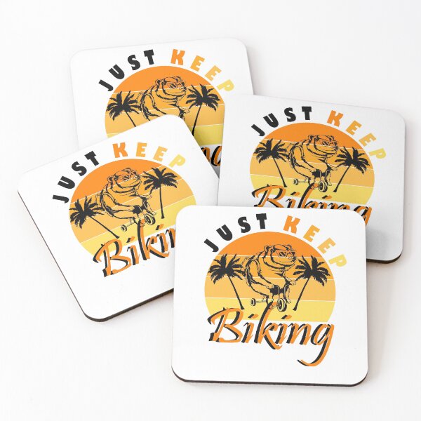 Item preview, just keep biking designed and sold by PRINTED ..