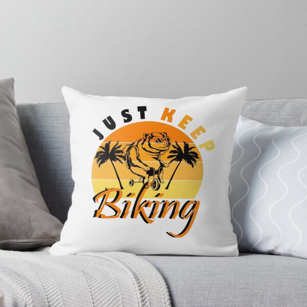 Item preview, just keep biking designed and sold by PRINTED ..
