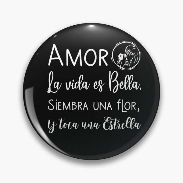 Item preview, Love Life is Beautiful, plant a flower and touch a star, phrase designed and sold by AguilaAstral.