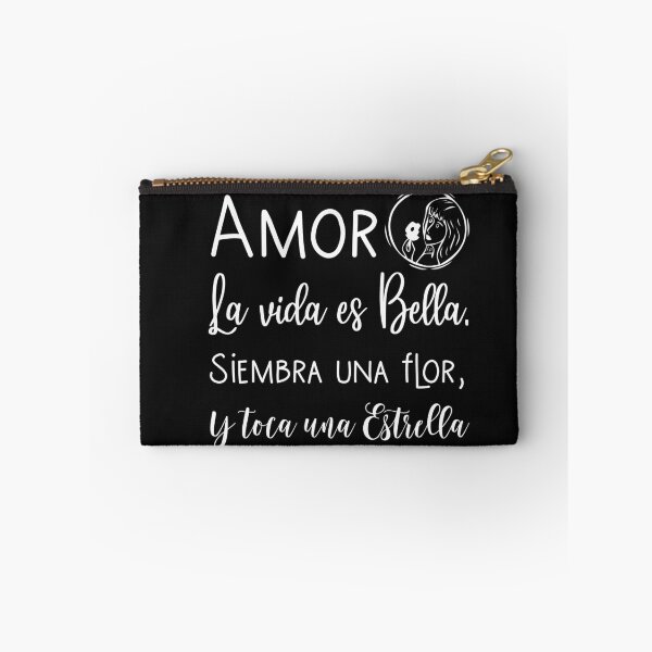 Item preview, Love Life is Beautiful, plant a flower and touch a star, phrase designed and sold by AguilaAstral.