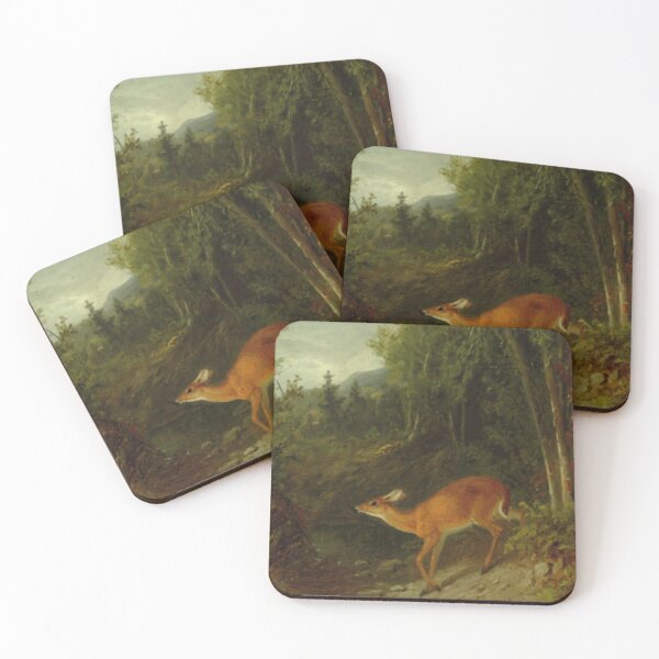 Item preview, Deer in a Landscape designed and sold by ChiaraBlueberry.