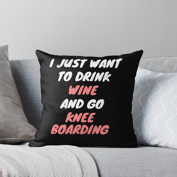 Item preview, Wine and knee boarding designed and sold by SnowballStep.