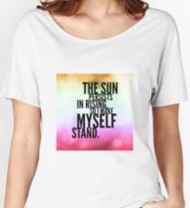 The Sun Persists Women's Relaxed Fit T-Shirt