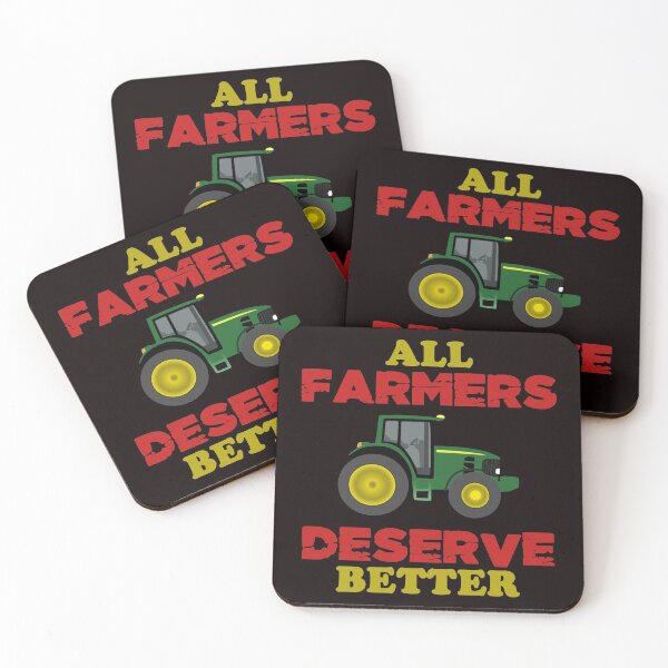 Item preview, All Farmers Deserve Better - Cool Clean Farm Machine Graphics & Text Effects Gift designed and sold by leo121687.