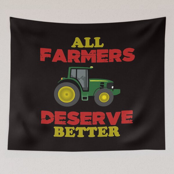 Item preview, All Farmers Deserve Better - Cool Clean Farm Machine Graphics & Text Effects Gift designed and sold by leo121687.