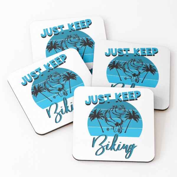 Item preview, just keep biking designed and sold by PRINTED ..