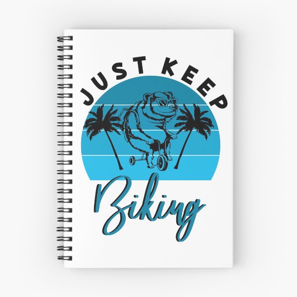 Item preview, just keep biking designed and sold by PRINTED ..