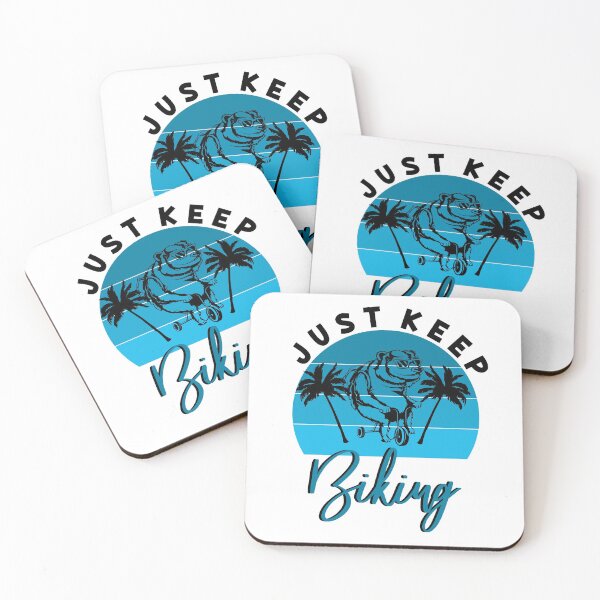 Item preview, just keep biking designed and sold by PRINTED ..