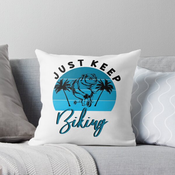 Item preview, just keep biking designed and sold by PRINTED ..