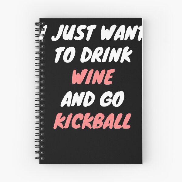 Item preview, Wine and kickball designed and sold by SnowballStep.