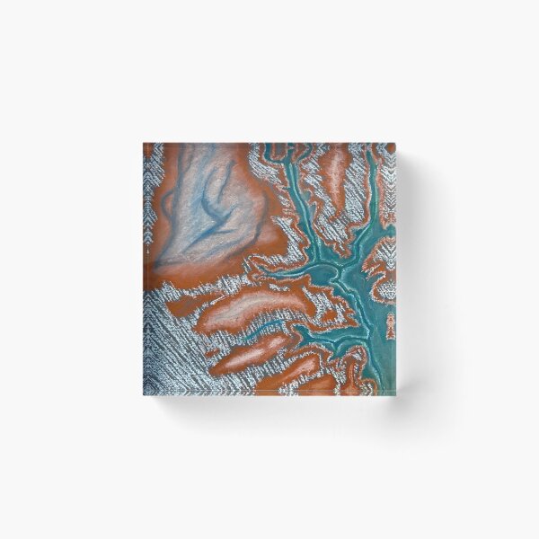 Item preview, Arches National Park - Chalk Pastel Drawing designed and sold by hollyferguson.