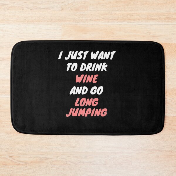 Item preview, Wine and long jumping designed and sold by SnowballStep.