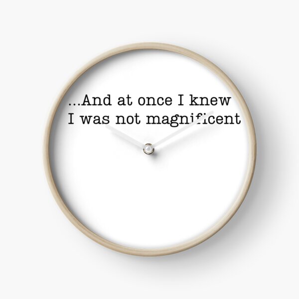 Bon Iver ... and at once I knew, I was not magnificent Clock