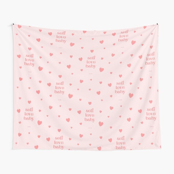 Item preview, self love baby - light pink hearts  designed and sold by thewayitshine.