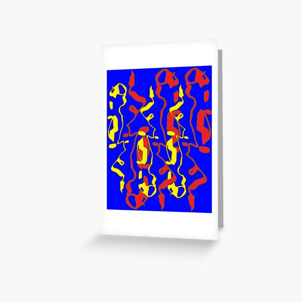 Frizzle Sticks Primary Greeting Card