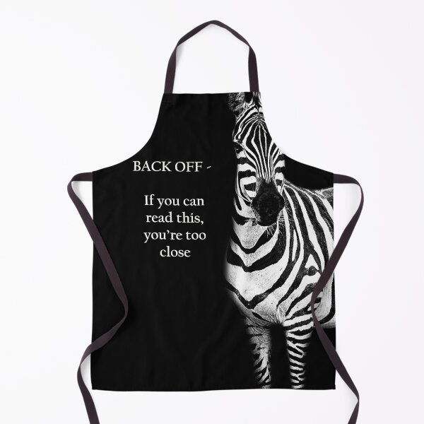 Item preview, Zebra Back Off designed and sold by Kay Brewer.